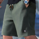 Zaniel - Bequeme Shorts mit Kordelzug – Grün