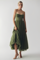 Lumira - Schickes und modisches Kleid – Grün