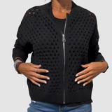 Desiree™ Luxuriöser Strickcardigan – Schwarz