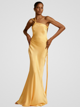 GOLDEN GLOW MAXIKLEID – Gelb