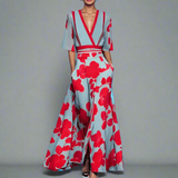 Helena | Elegantes Kleid aus Premium-Stoff – Rot