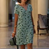 Seraphine | Stilvolles Sommerkleid – Grün