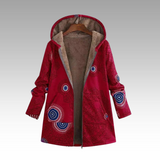 Cozeva™ - Warme und Weiche Kapuzenjacke – Rot