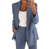 Sasha – Eleganter Zweiteiler – Blau