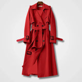 Araya – Trenchcoat für Damen – Rot