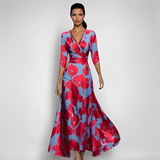 Emilia - Trendiges Enges Kleid – Rot