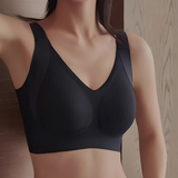 Gwynedd - Bequemer Push-up-BH – Schwarz