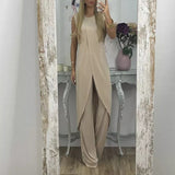Aubrey - Zweiteiliges Freizeit-Outfit – Beige