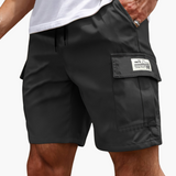 Vielseitige Cargoshorts für Herren - Ideal für Abenteuer – Schwarz