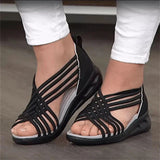 Theresa™ Orthopädische Sommersandalen (50% Rabatt) – Schwarz