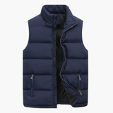 Bequeme Herren Bodywarmer Weste - Luxuriös & Vielseitig – Marine