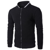Pullover Herren Mit Reißverschluss | Modernes Cardigan Design – Schwarz