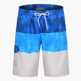 Lässige Badeshorts - für Herren mit schnellem Trockeneffekt – Blau
