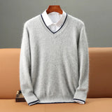 Harvey - Ultraweicher Pullover für Wärme und Stil. – Grau