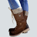 Janey – rutschfeste Stiefel – Braun