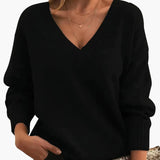 Cashmere Pullover für Damen – Schwarz