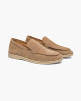Luke | Old Money Style Herren Wildleder Loafer – Hellbraun