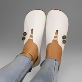 Eivor - Modische Slipper – Weiß