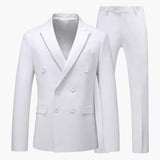 Sommeranzug moderner - Stil für Herren mit elegantem Schnitt – Weiß