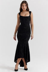 Amira | Maxikleid – Schwarz