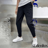 LETZTER TAG 60% RABATT | Lucas | Stretch Cargo Jeans für Männer – Schwarz