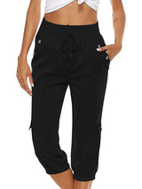 Komfortable Damen Freizeithose für den Alltag – Schwarz