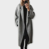 Jenny – Langer Mantel – Grau