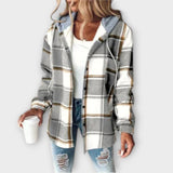 Sara - Gemütliche Jacke – Grau