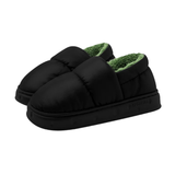 Hausschuhe Winter Unisex Gefüttert | Warm & Rutschfest – Schwarz