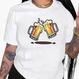 Bedrucktes Oktoberfest T-Shirt für Damen - Oktoberfest 2025 – Weiß
