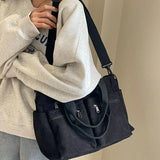 Urban Cord Handtasche – Schwarz