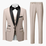 Hochzeitsgast-Anzug - eleganter Stil für Herren zum Tragen – Aprikose