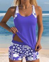 Jasmeen - Elegantes Tankini-Set – Lila