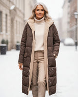 Kiriaki – Sherpa Winter Jacke – Braun