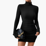 Elegantes sexy Kleid für Frauen – figurbetont und stylish – Schwarz
