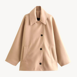Ida - winddichte, luxuriöse, warme jacke für damen – Khaki