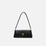 Rhonda - Trendige Schultertasche mit vielseitigem Design – Schwarz