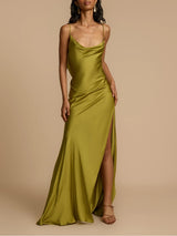Alissa™ Glamouröses Selbstbewusstsein Kleid – Grün