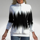 Evi – bequemes sweatshirt für herbst und winter – Schwarz