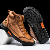 St. Moritz Leder High Top Schuhe – Wüstentarn