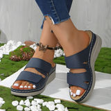 Hannah | Orthopädische Komfortsandale für Damen – Blau