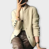 Elina | Eleganter und Bequemer Strick-Cardigan – Beige
