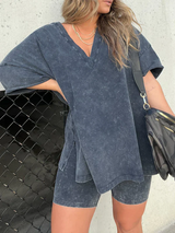 Belinda™ Weicher Gewaschener Komfort – Grau
