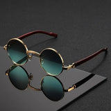 LunaShade – Runde Sonnenbrille – Grün