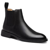 Herren Schuhe | Schlupfform und elastische Einsätze – Schwarz 1