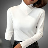 Nolana – Stilvolle Freizeitbluse – Weiß