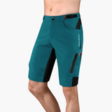 Reißverschlusstaschen Wander-Shorts für Herren – Marineblau