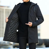 Severin | Wasserdichte Winterjacke für Männer – Schwarz