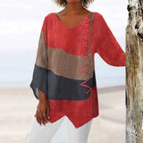 Katrin | Elegante Bluse – Rot
