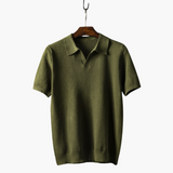 Klassisches Poloshirt für Herren - Kurzarm Basic Look – Grün